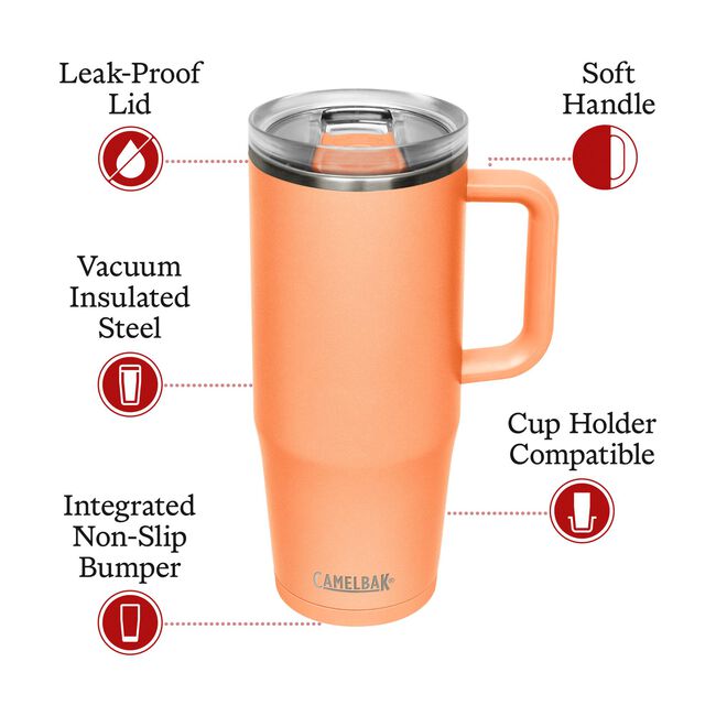 Thrive&trade; 32 oz Mug, Insulated Stainless Steel