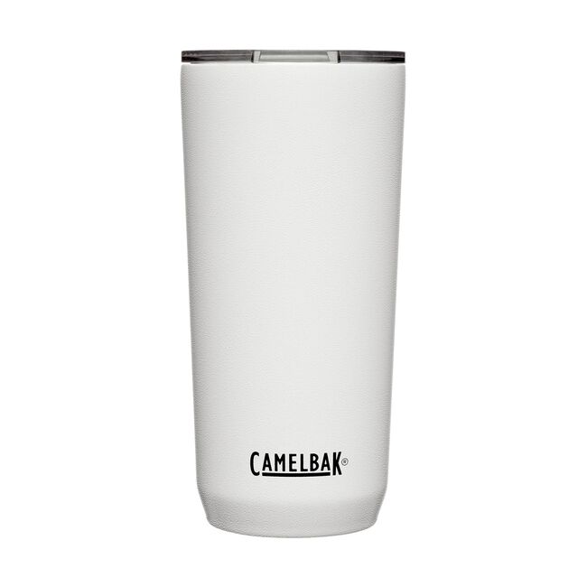20oz Tumbler Stainless Steel with Lid Insulated Double Wall Travel Coffee Mug Durable Power Coated Thermal Dishwasher Safty, Silver