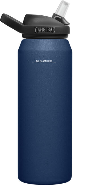 Eddy&reg; + filtered by LifeStraw&reg;, 32oz Bottle, Vacuum Insulated  Stainless Steel