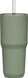 Horizon 30 oz Straw Tumbler, Insulated Stainless Steel