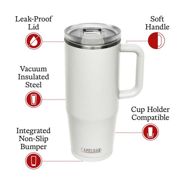 Thrive&trade; 32 oz Mug, Insulated Stainless Steel
