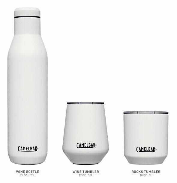 Horizon 12 oz Wine Tumbler, Insulated Stainless Steel