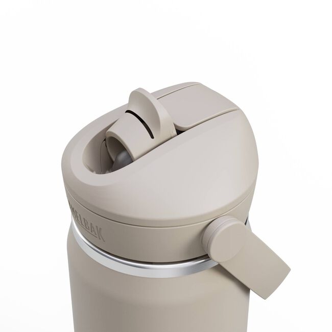 Thrive&trade; Flip Straw 20oz Bottle, Insulated Stainless Steel