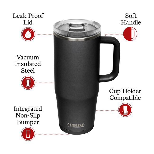 Thrive&trade; 32 oz Mug, Insulated Stainless Steel