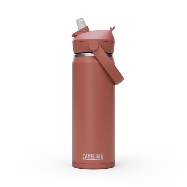 Thrive&trade; Flip Straw 20oz Bottle, Insulated Stainless Steel