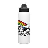 Chute&reg; Mag 32 oz Water Bottle, Insulated Stainless Steel plus Cleanup Kit, Pride Collection Limited Edition