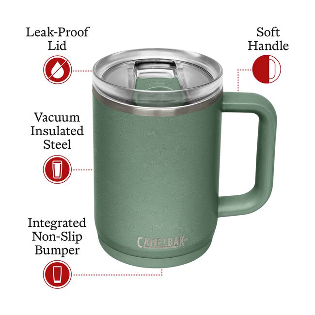 Thrive&trade; 16 oz Mug, Insulated Stainless Steel