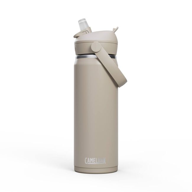 Thrive&trade; Flip Straw 20oz Bottle, Insulated Stainless Steel