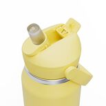 Thrive&trade; Flip Straw 32oz Bottle, Insulated Stainless Steel