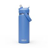 Thrive&trade; Flip Straw 20oz Bottle, Insulated Stainless Steel