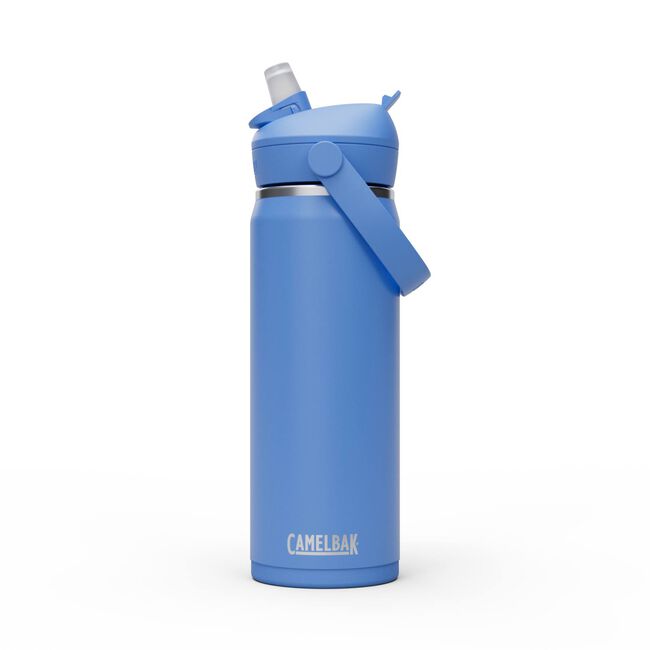 Thrive&trade; Flip Straw 20oz Bottle, Insulated Stainless Steel