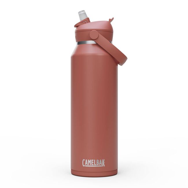 Thrive&trade; Flip Straw 40oz Bottle, Insulated Stainless Steel