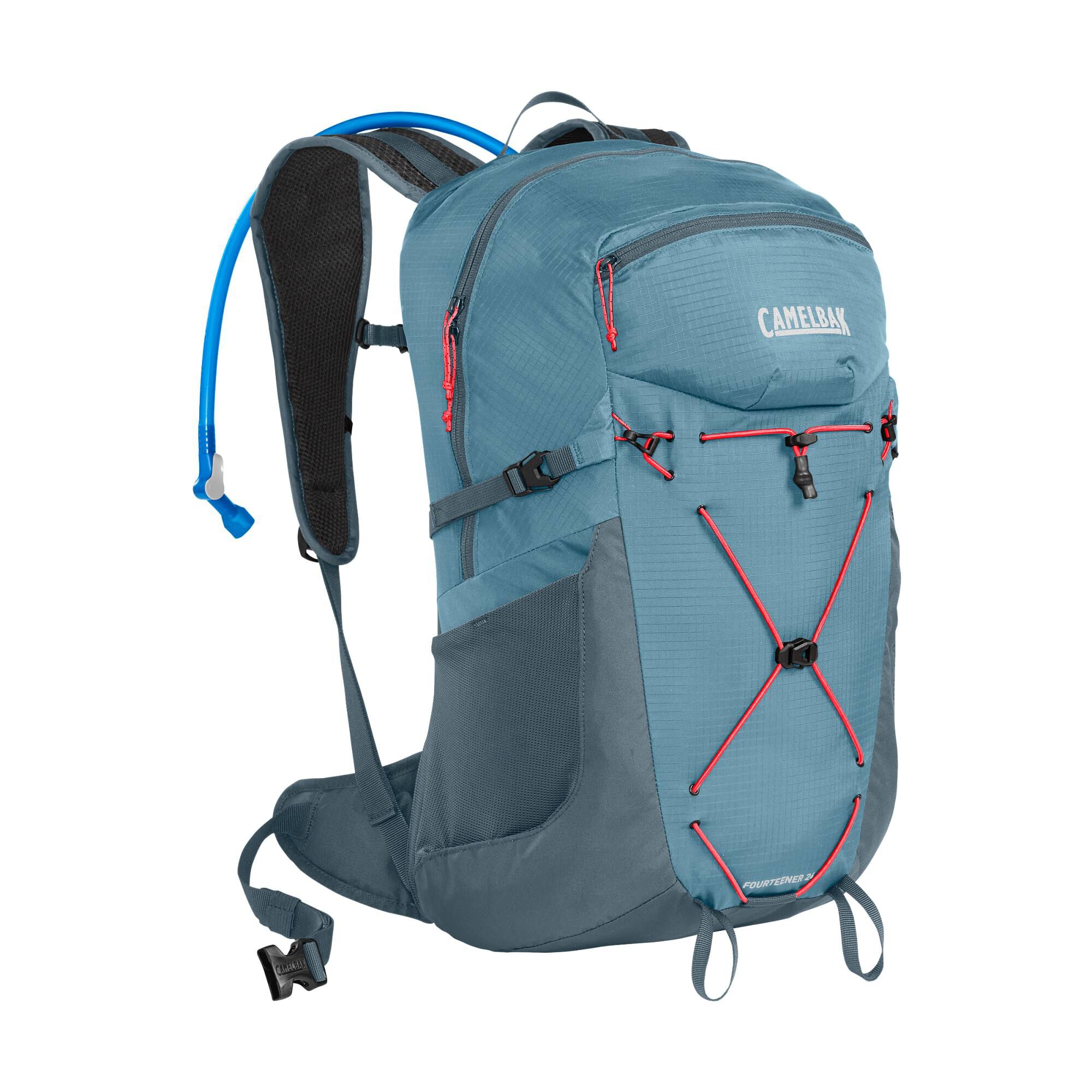 Blue Nylon Hiking Backpack Trekking Bag at Rs 450 in Pune | ID: 10207763012