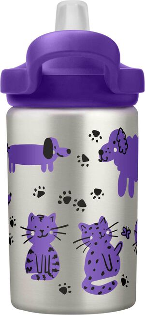 Eddy&reg;+ Kids 14 oz Bottle, Stainless Steel Single Wall