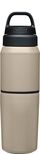 MultiBev 17 oz Bottle / 12 oz cup, Insulated Stainless Steel