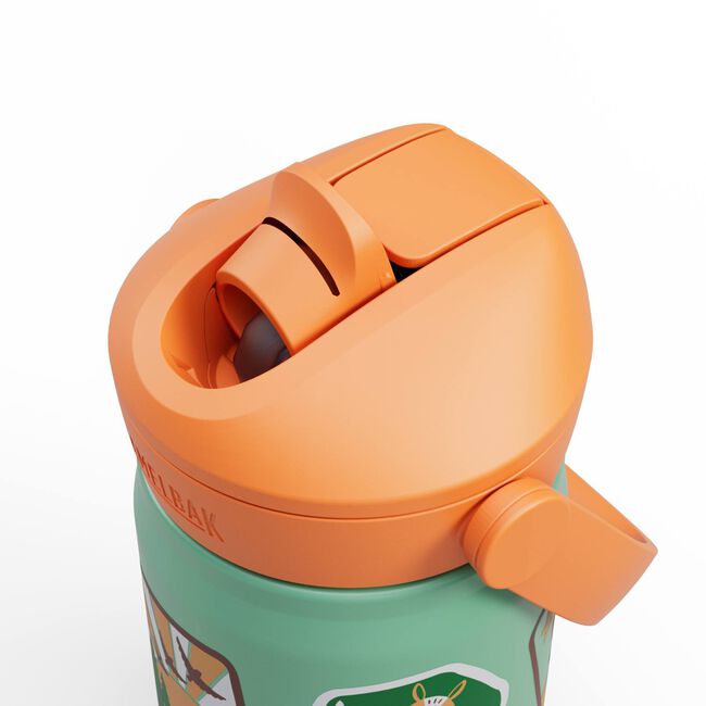 Thrive&trade; Flip Straw Kids 12oz Bottle, Insulated Stainless Steel