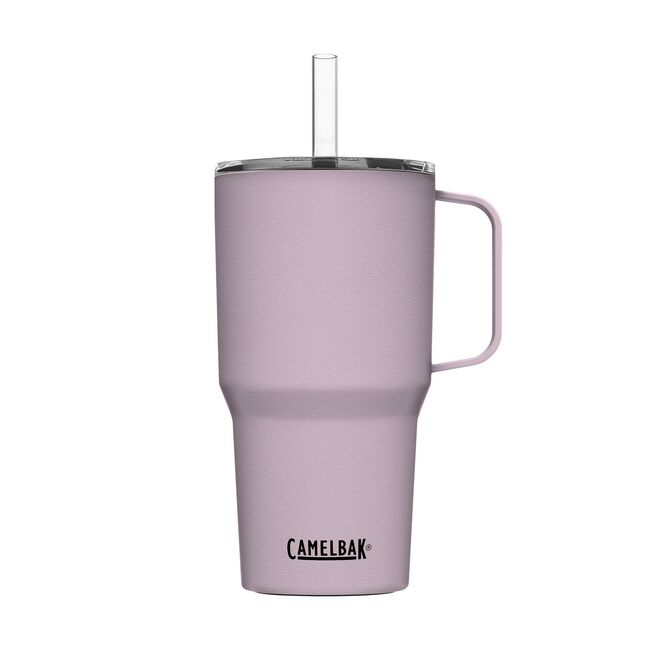Horizon 24oz Tall Straw Mug, Insulated Stainless Steel