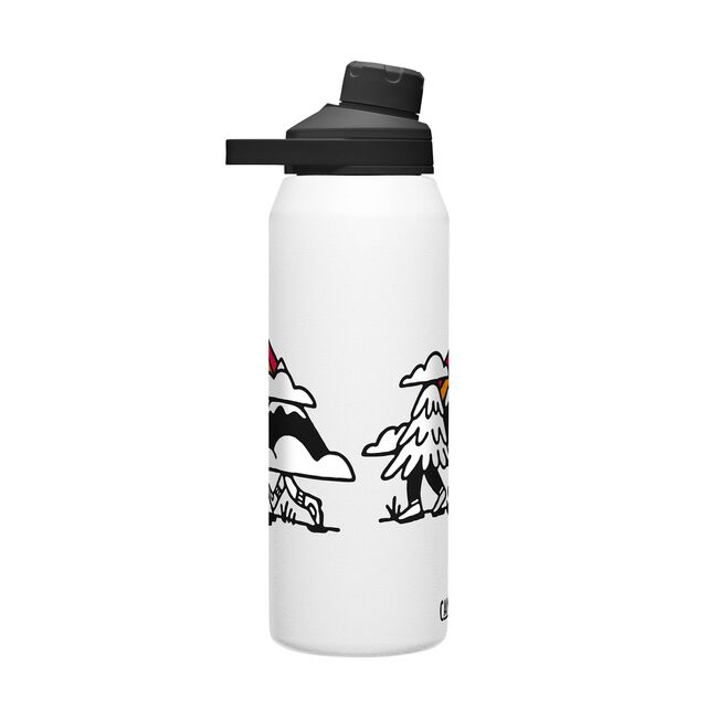 Keep Nature Wild, Chute&reg; Mag 32 oz Water Bottle, Insulated Stainless Steel plus Cleanup Kit