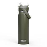 Thrive&trade; Flip Straw 25oz Bottle, Insulated Stainless Steel
