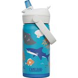 Thrive&trade; Flip Straw Kids 12oz Bottle, Insulated Stainless Steel