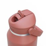 Thrive&trade; Flip Straw 40oz Bottle, Insulated Stainless Steel