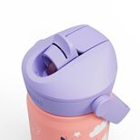 Thrive&trade; Flip Straw Kids 12oz Bottle, Insulated Stainless Steel