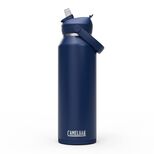 Thrive&trade; Flip Straw 40oz Bottle, Insulated Stainless Steel