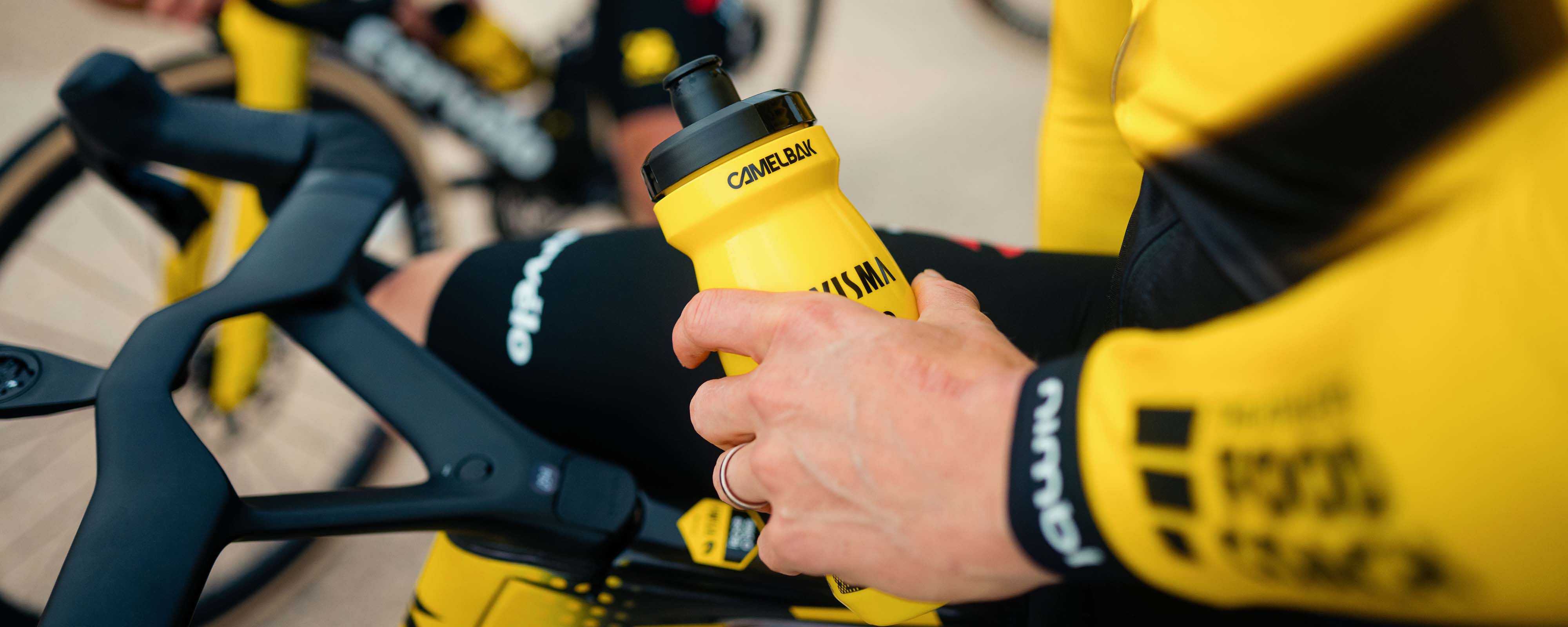 Close up of CamelBak Vissma bottle