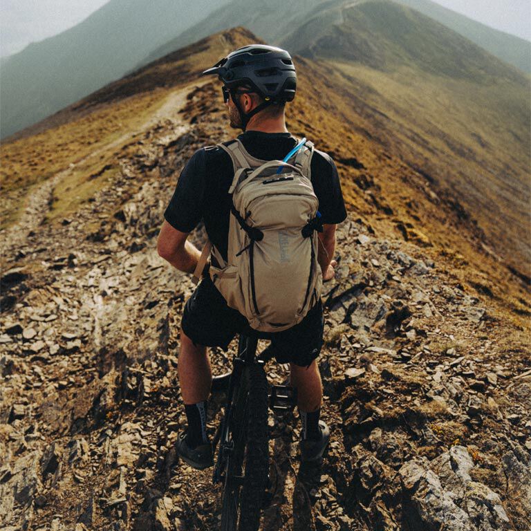 Camelbak H.A.W.G pack in action Camelbak H.A.W.G pack in action