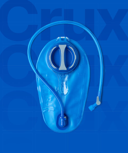 Close up of Blue Crux reservoir