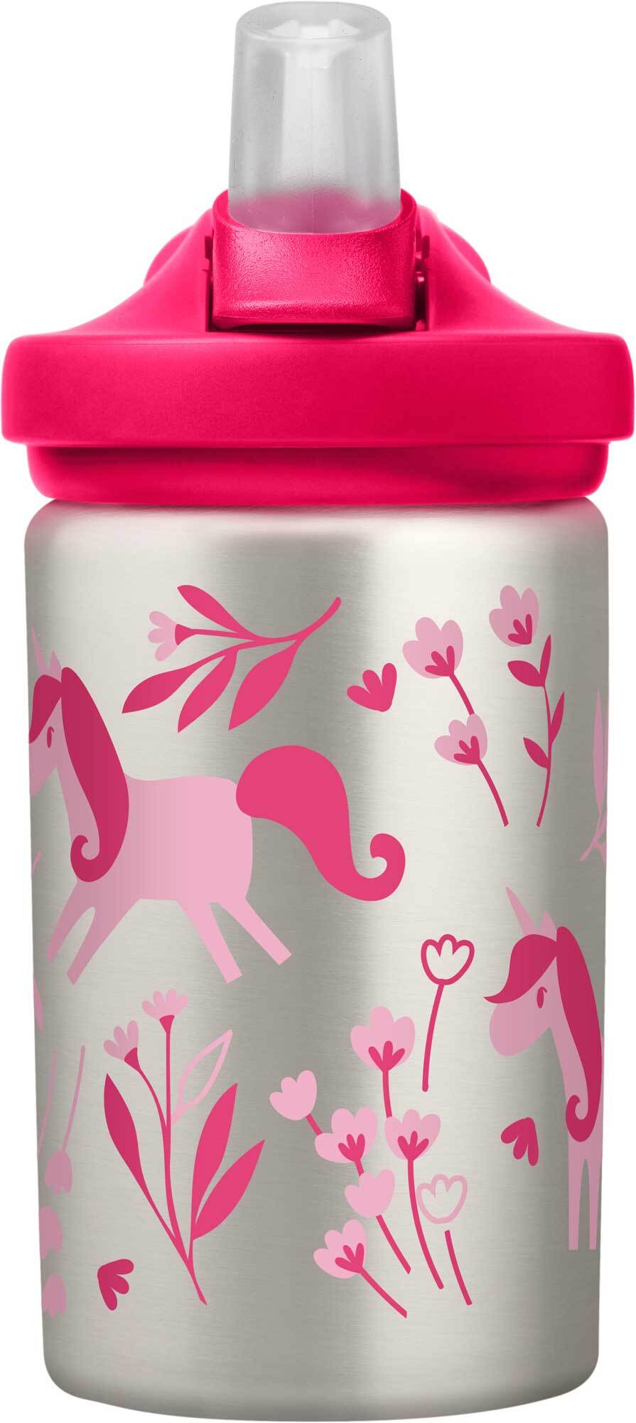 CamelBak eddy+ Kids 14 oz Bottle, Stainless Steel Single Wall